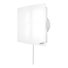 Вентилятор накладной QUADRO D100 обр.клапан тяг.выкл. ERA 
