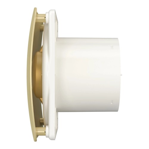 Вентилятор накладной RIO D125 обр.клапан Champagne DICITI