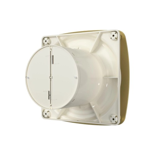 Вентилятор накладной RIO D125 обр.клапан Champagne DICITI