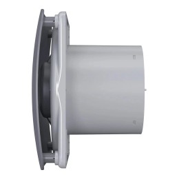 Вентилятор накладной RIO D100 обр.клапан Dark gray metal DICITI