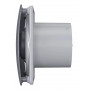 Вентилятор накладной RIO D100 обр.клапан Dark gray metal DICITI
