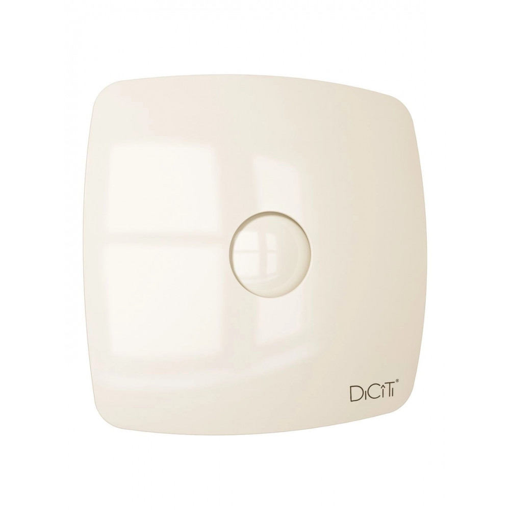 Вентилятор накладной RIO D100 обр.клапан Ivory DICITI