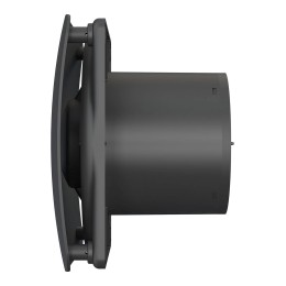 Вентилятор накладной RIO D100 обр.клапан Matt black DICITI