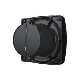 Вентилятор накладной RIO D100 обр.клапан Matt black DICITI