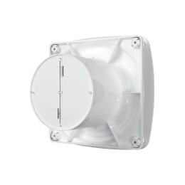 Вентилятор накладной RIO D100 обр.клапан Matt white DICITI