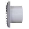 Вентилятор накладной SILENT D100 обр.клапан Dark gray metal DICITI