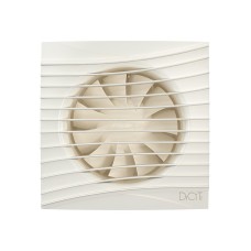 Вентилятор накладной SILENT D100 обр.клапан Ivory DICITI