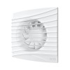 Вентилятор накладной SILENT D100 обр.клапан Matt white DICITI