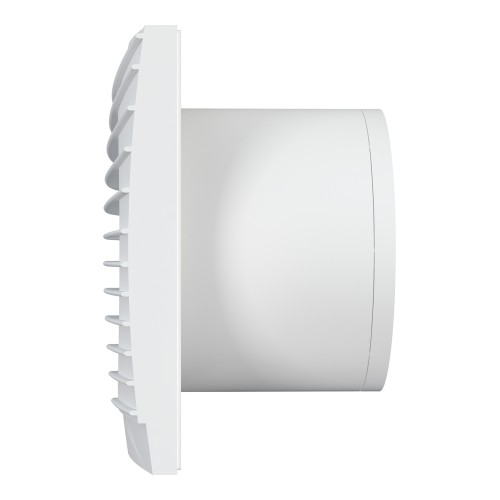Вентилятор накладной SILENT D100 обр.клапан Matt white DICITI