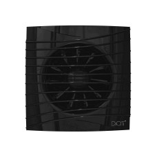 Вентилятор накладной SILENT D100 обр.клапан Obsidian DICITI
