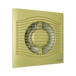 Вентилятор накладной SLIM D100 обр.клапан Champagne DICITI 