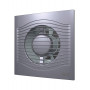 Вентилятор накладной SLIM D100 обр.клапан Dark gray metal DICITI 
