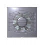 Вентилятор накладной SLIM D100 обр.клапан Dark gray metal DICITI 
