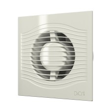 Вентилятор накладной SLIM D100 обр.клапан Ivory DICITI 
