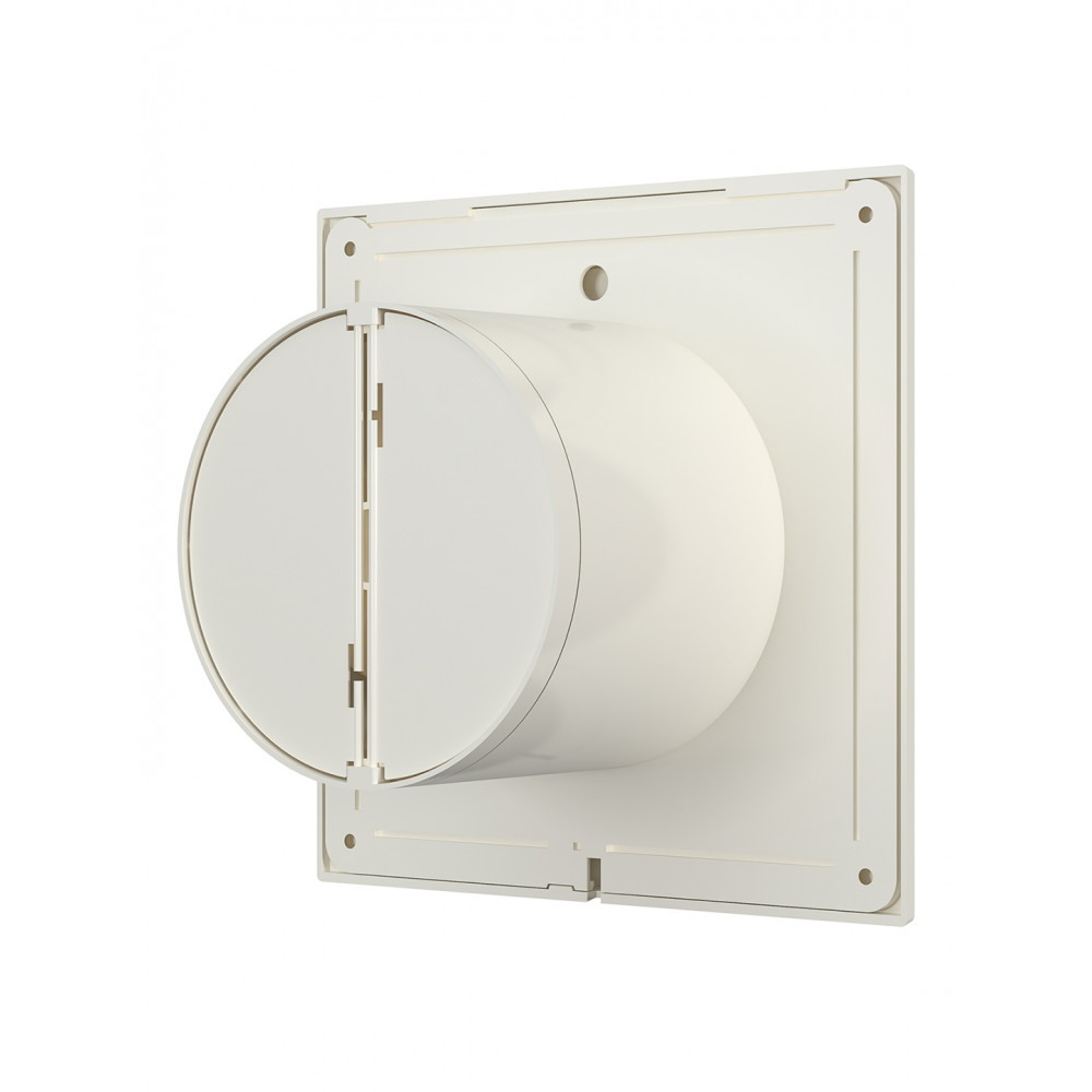 Вентилятор накладной SLIM D100 обр.клапан Ivory DICITI 
