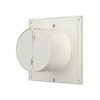Вентилятор накладной SLIM D100 обр.клапан Ivory DICITI 
