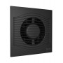 Вентилятор накладной SLIM D100 обр.клапан Matt black DICITI 
