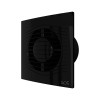 Вентилятор накладной SLIM D100 обр.клапан Obsidian DICITI 
