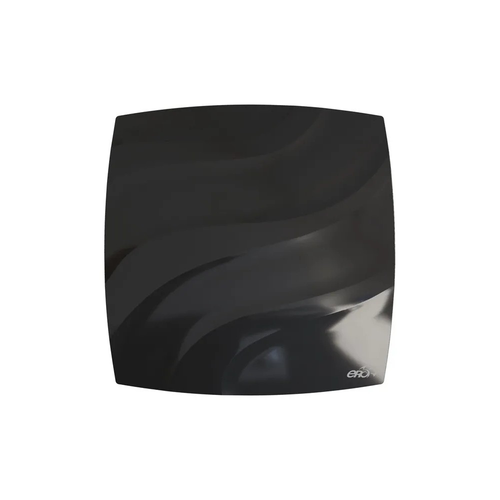 Вентилятор накладной wave D100 обр.клапан Black classic ERA 