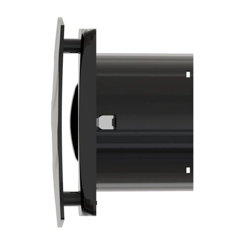 Вентилятор накладной wave D120 обр.клапан Black classic ERA 
