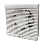 Вентилятор Ванвент SRL15B настенный реверсивный с жалюзи (270 m3/h)
