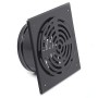 Вентилятор Ванвент ВН 300 настенный чёрный/белый (1500 m3/h)
