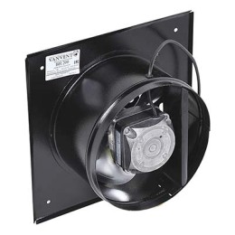 Вентилятор Ванвент ВН 160 настенный чёрный/белый (400 m3/h)
