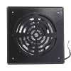 Вентилятор Ванвент ВН 200 настенный чёрный/белый (700 m3/h)
