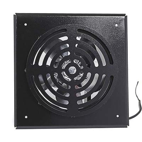 Вентилятор Ванвент ВН 200 настенный чёрный/белый (700 m3/h)
