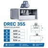 Вентилятор радиальный DREC 355 с внешним двигателем VENTEUROPE