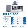 Вентилятор радиальный DREC 500 с внешним двигателем VENTEUROPE