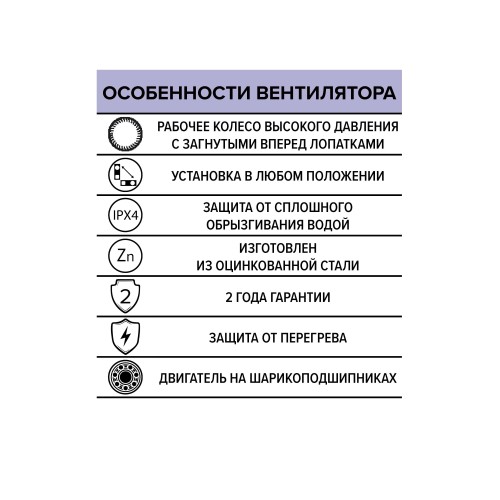 Вентилятор канальный RDF 500х250 центробежный 220В 4полюс ERA PRO