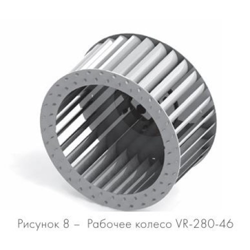 ВР 280-46-3,15 1,5 кВт 1500 об/мин правый радиальный вентилятор