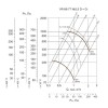 ВР 86-77-2,5 0,37 кВт 3000 об/мин правый радиальный вентилятор