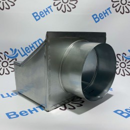 Переход из оцинкованной стали со смещением с 220х90 на 160