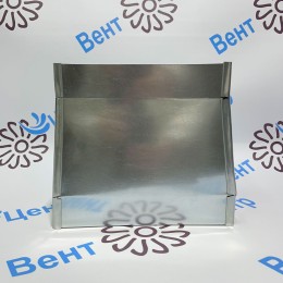 Переход из оцинкованной стали с 220х90 на 60х204