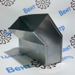 Угол 45 из оцинкованной стали 220х90 вертикальный