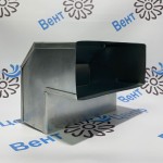 Угол 90 из оцинкованной стали 220х90 вертикальный