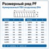 Воздуховод PF D100 армированный L3м ПВХ черный ERA