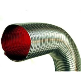 Газоход гофрированный d150 мм (3м) из нержавеющей стали