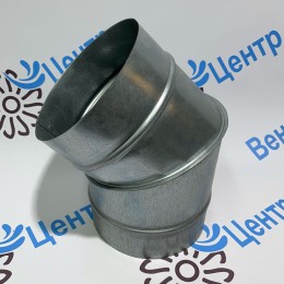 d100 Отвод 45 из оцинкованной стали 0,5 мм