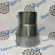 Круглый переход из оцинкованной стали