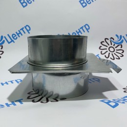 d100 Шибер-задвижка из оцинкованной стали 0,5 мм