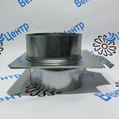 Шибер оцинкованный, 150 мм, 0,5 мм