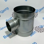 d250/100 Тройник Т - образный из оцинкованной стали 0,5 мм
