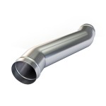 Утка круглая d125 из оцинкованной стали 0,5мм
