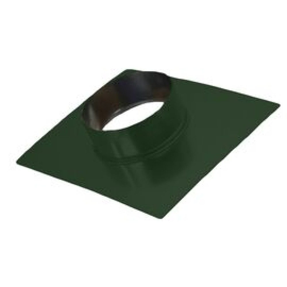 Фланец ф450 зеленый из оцинкованной стали
