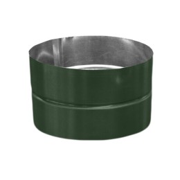 Муфта ф150 зеленый из оцинкованной стали
