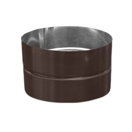 Муфта ф150 коричневый из оцинкованной стали
