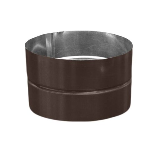 Муфта ф110 коричневый из оцинкованной стали
